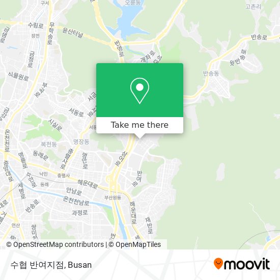 수협 반여지점 map
