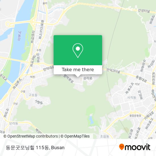 동문굿모닝힐 115동 map