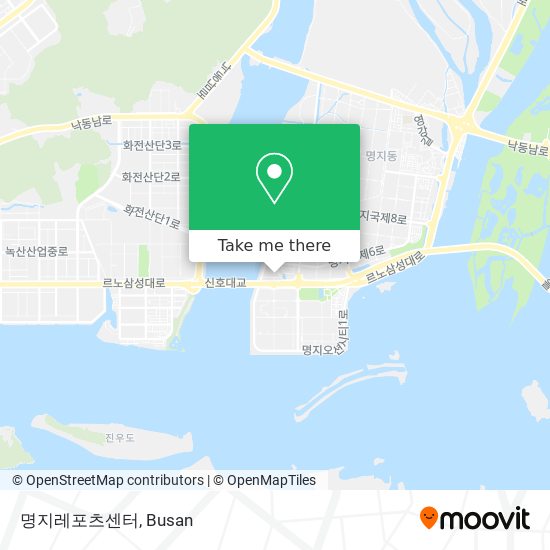 명지레포츠센터 map