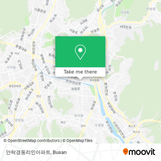 안락경동리인아파트 map