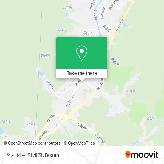 전자랜드 덕계점 map
