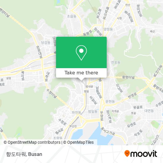 향도타워 map