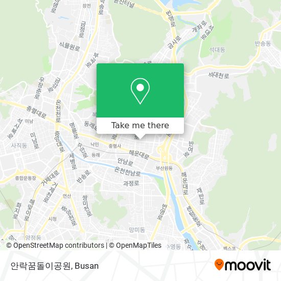 안락꿈돌이공원 map
