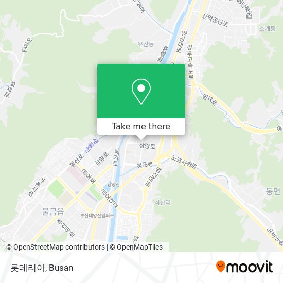 롯데리아 map