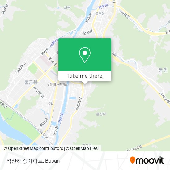 석산해강아파트 map