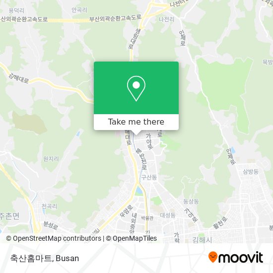 축산홈마트 map