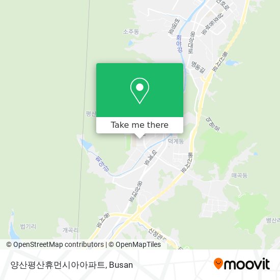 양산평산휴먼시아아파트 map