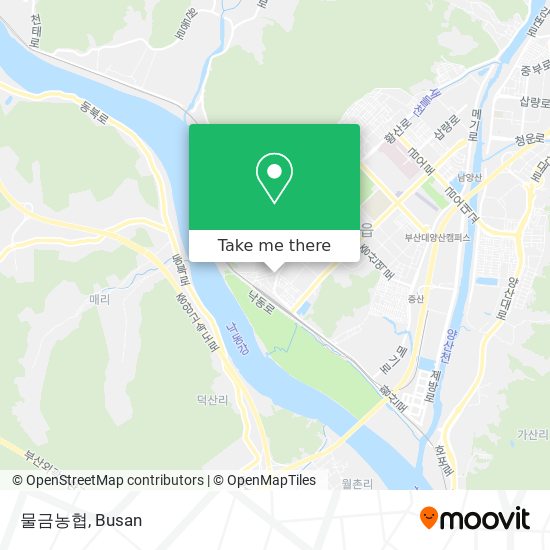 물금농협 map