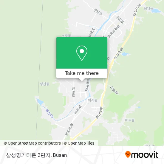 삼성명가타운 2단지 map