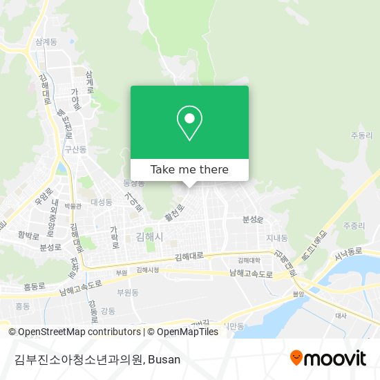 김부진소아청소년과의원 map