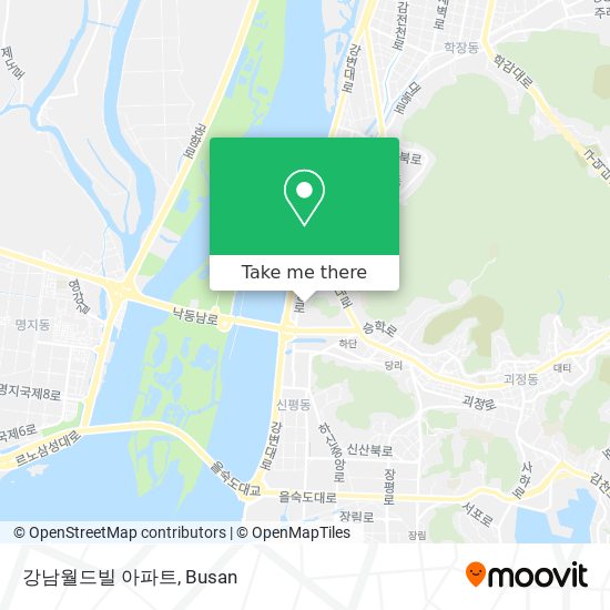 강남월드빌 아파트 map