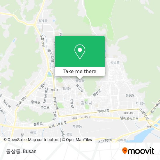 동상동 map