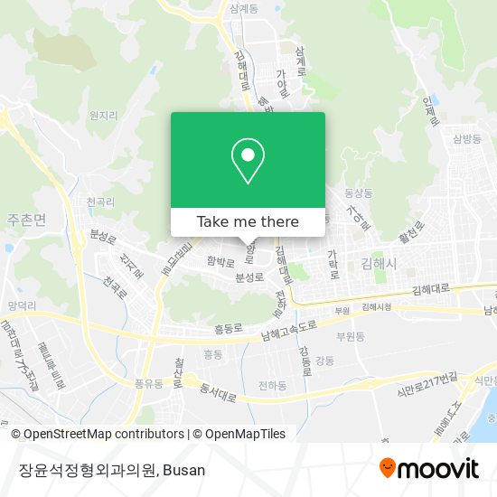 장윤석정형외과의원 map
