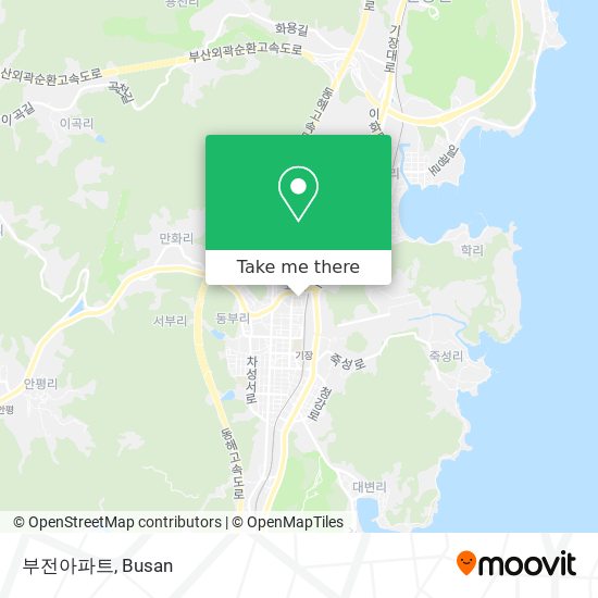 부전아파트 map