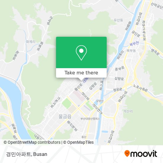 경민아파트 map