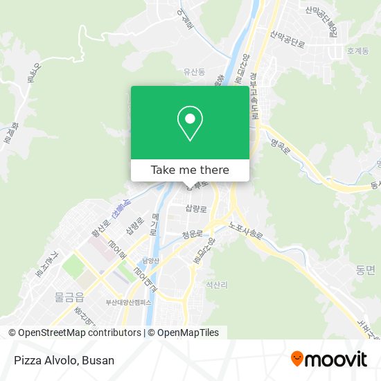 Pizza Alvolo map