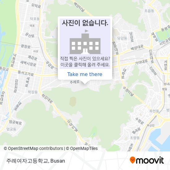 주례여자고등학교 map