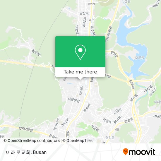 미래로교회 map