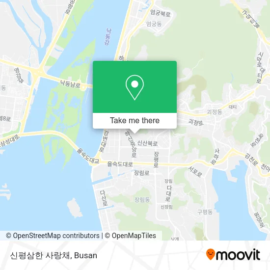 신평삼한 사랑채 map