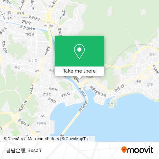 경남은행 map