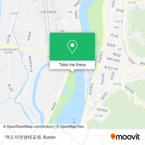 맥도자연생태공원 map