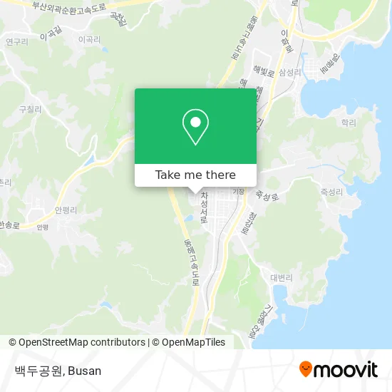 백두공원 map