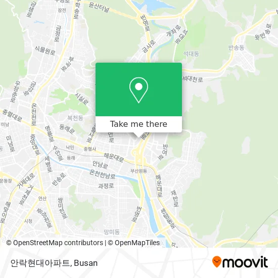 안락현대아파트 map