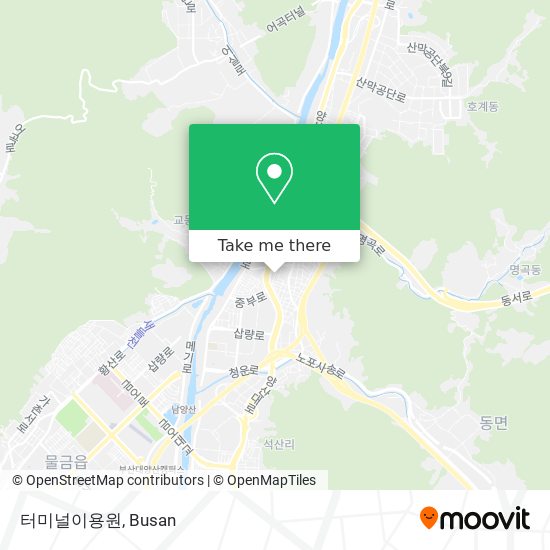 터미널이용원 map