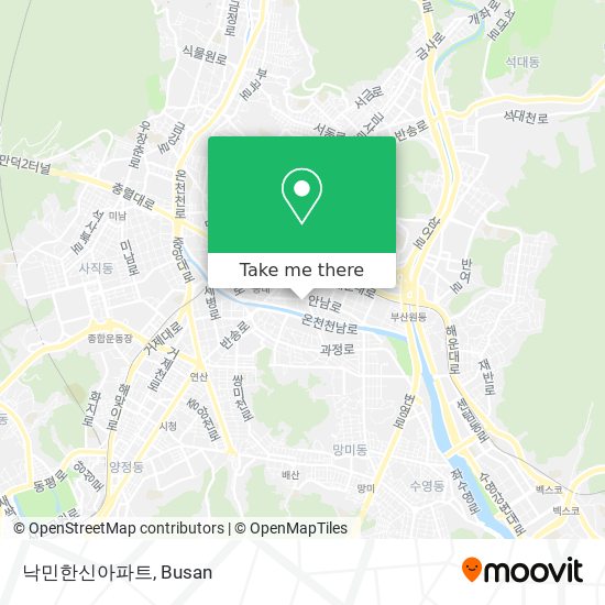 낙민한신아파트 map
