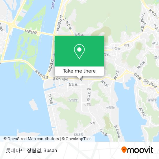 롯데마트 장림점 map