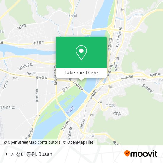 대저생태공원 map