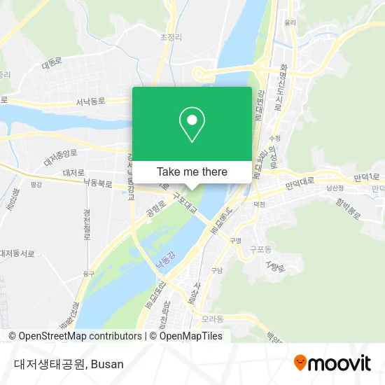 대저생태공원 map