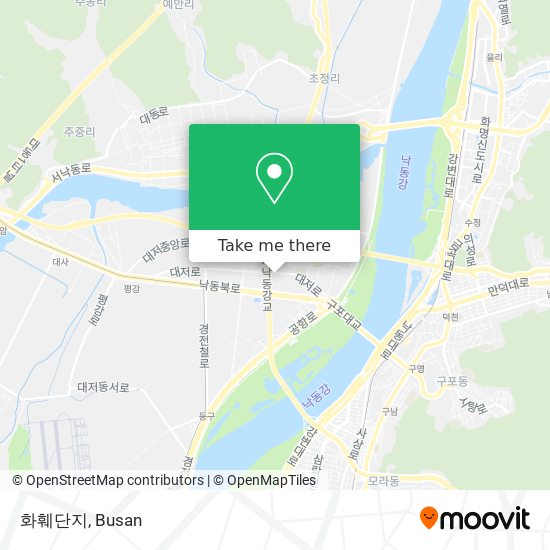 화훼단지 map