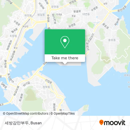 세방감만부두 map