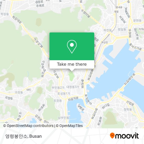 How to get to 영령봉안소 in 동구 by Bus or Metro?