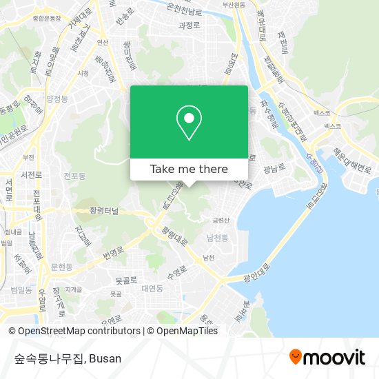 숲속통나무집 map