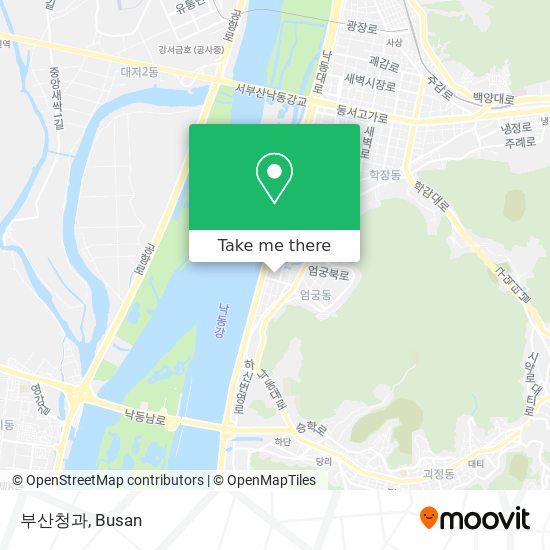 부산청과 map