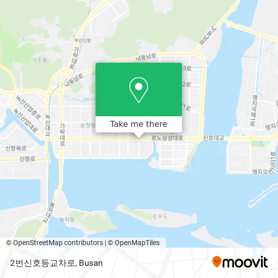 2번신호등교차로 map