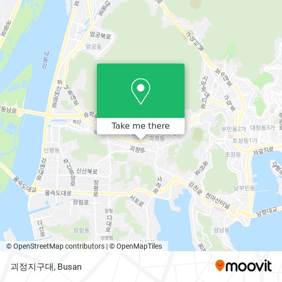 괴정지구대 map