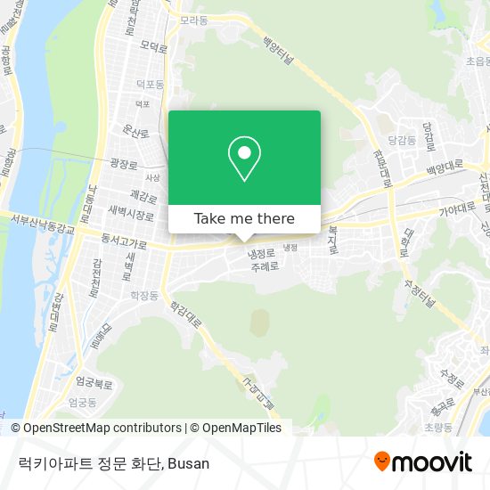 럭키아파트 정문 화단 map