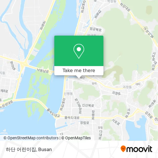 하단 어린이집 map