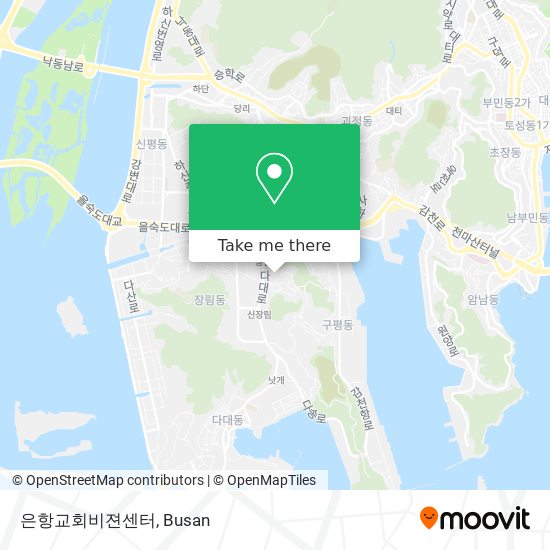 은항교회비젼센터 map