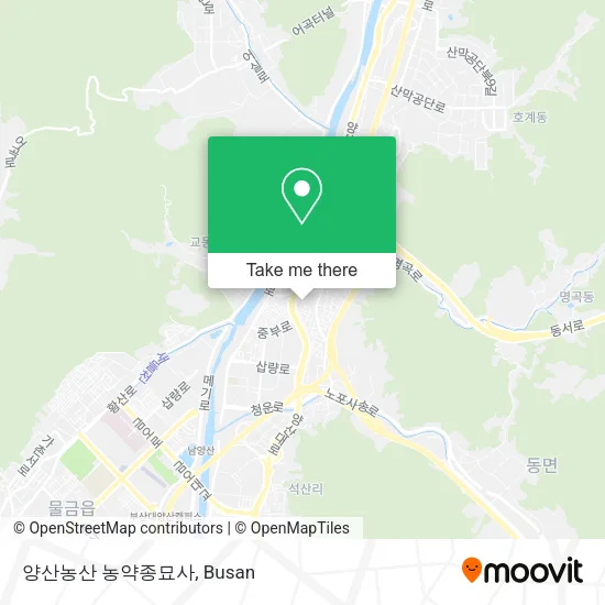 양산농산 농약종묘사 map