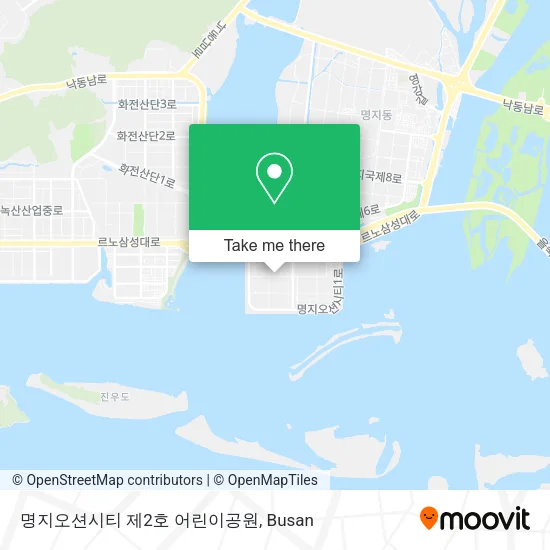 명지오션시티 제2호 어린이공원 map