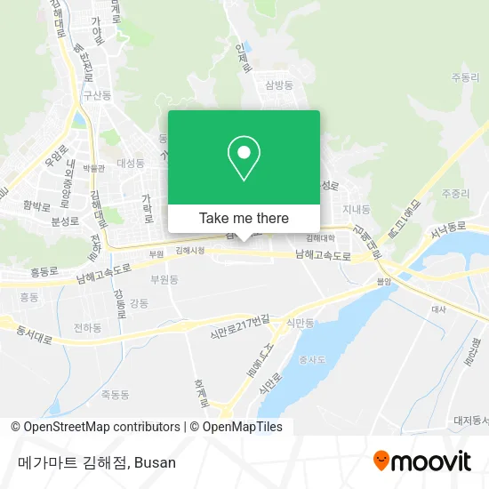 메가마트 김해점 map