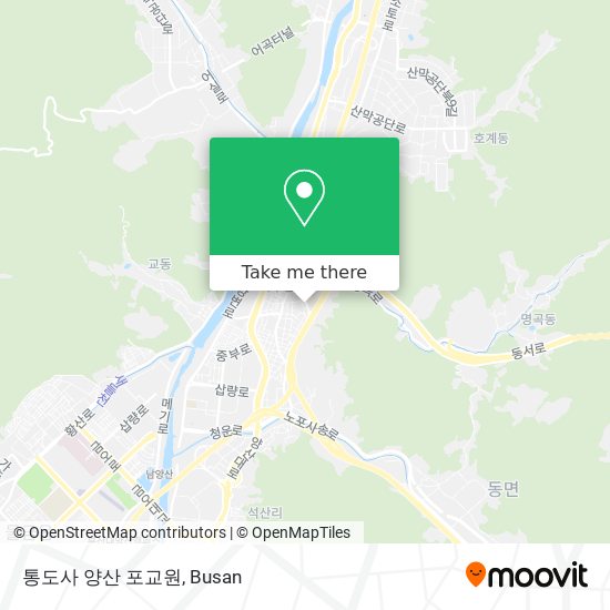 통도사 양산 포교원 map