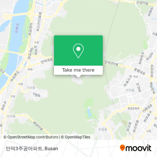 만덕3주공아파트 map