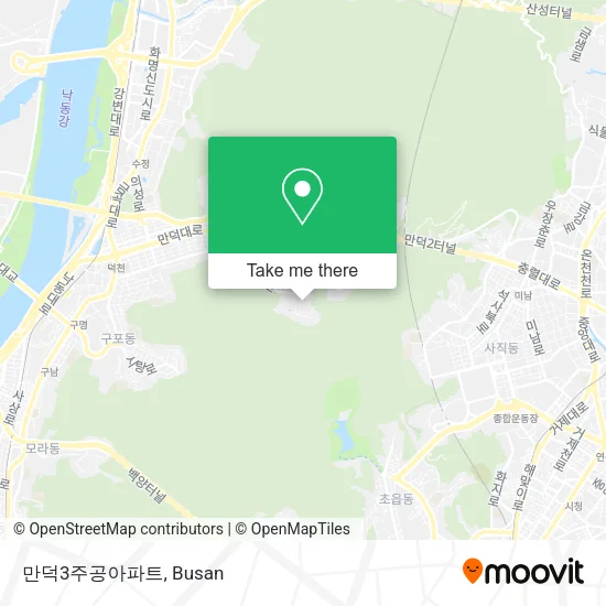 만덕3주공아파트 map