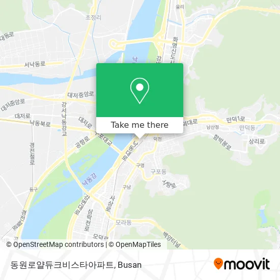 동원로얄듀크비스타아파트 map