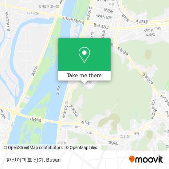 한신아파트 상가 map